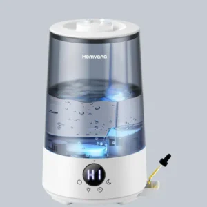 Homvana Humidifiers for Bedroom, Large Room, Plants, Nursery