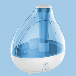 Pure Quiet Air Ultrasonic Cool Mist Humidifier For Bedroom, Nursery, Office, & Indoor Plants.